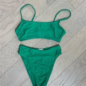 Wild Fable Green Women's Two-Piece Bikini - NWOT